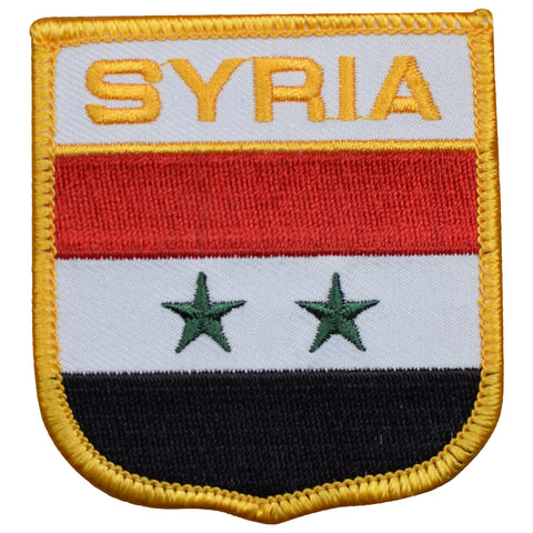Syria Patch - Mediterranean Sea, Damascus, Aleppo 2.75" (Iron on) - Patch Parlor