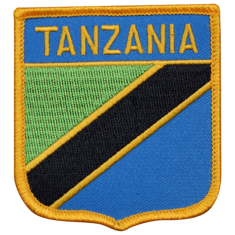 Tanzania Patch - Indian Ocean, Mount Kilimanjaro, Dodoma 2.75" (Iron on) - Patch Parlor