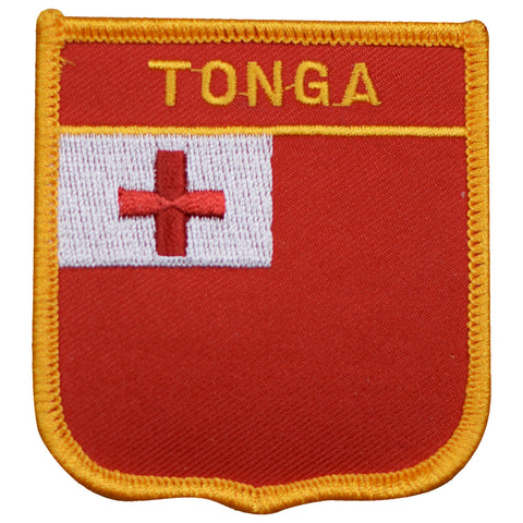 Tonga Patch - Pacific Island, Tongatapu, Nuku'alofa, Austronesia 2.75" (Iron on) - Patch Parlor