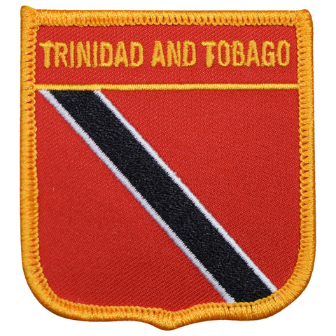 Trinidad & Tobago Patch - Caribbean, Port of Spain, San Fernando 2.75" (Iron on) - Patch Parlor