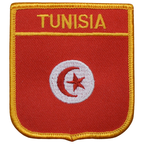 Tunisia Patch - Cape Angela, Mediterranean Sea, Tunis, Sahara 2.75" (Iron on) - Patch Parlor