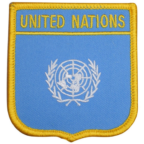 United Nations Patch - New York Geneva Nairobi Vienna UN Badge 2.75" (Iron on) - Patch Parlor