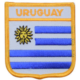 Uruguay Patch - Rio de la Plata, Montevideo, Salta 2.75" (Iron on) - Patch Parlor