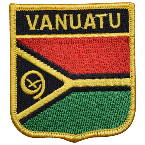 Vanuatu Patch - Archipelago, Port Vila, South Pacific 2.75" (Iron on) - Patch Parlor