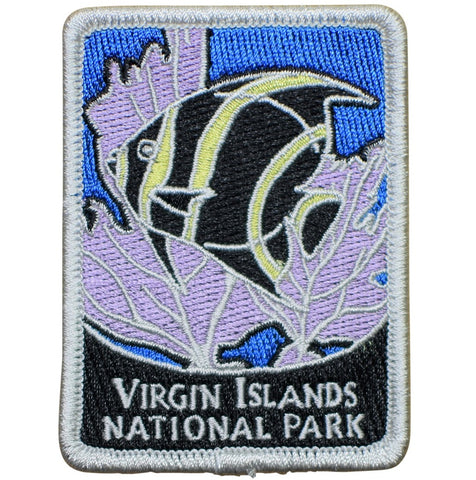 Virgin Islands National Park Patch - Caribbean Archipelago Atlantic 3" (Iron on)